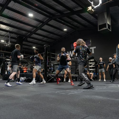 Boxing training at West Central, Hindmarsh